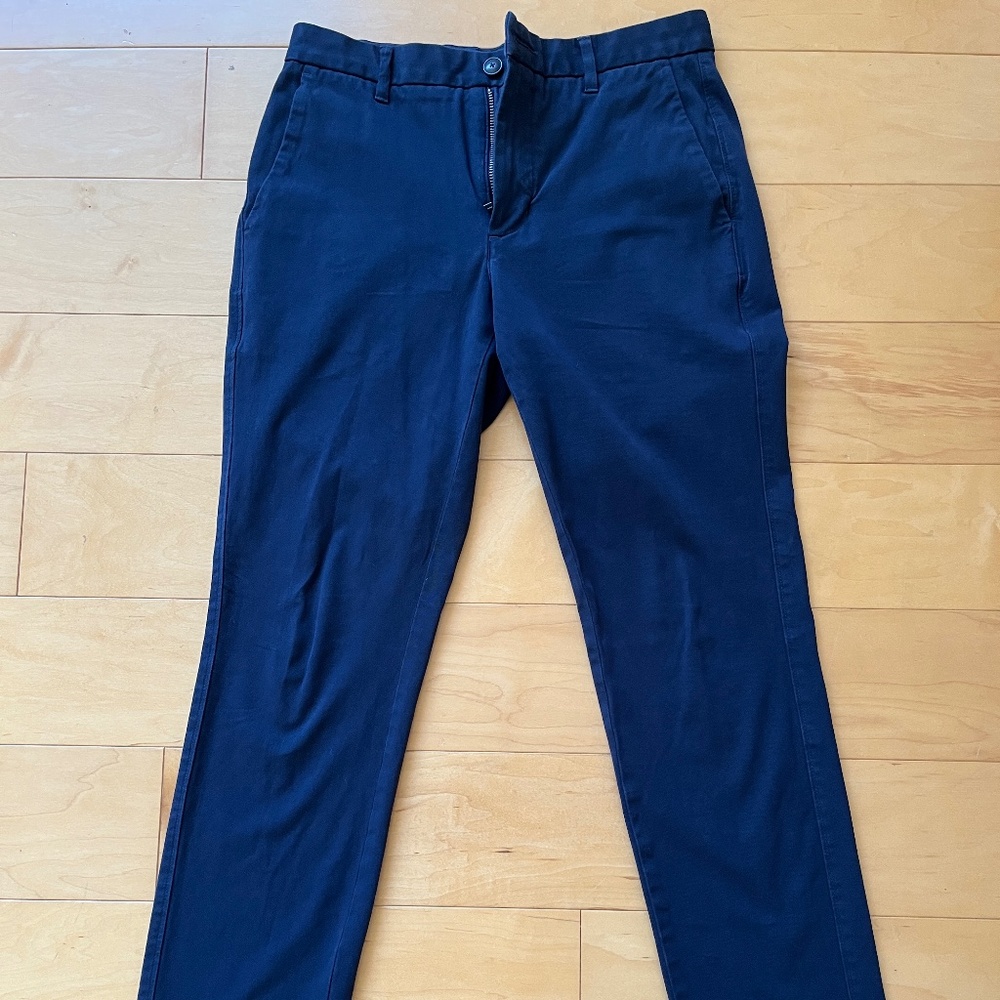 Everlane Men's Performance Chinos 30 x 30 Slim Fit - Navy